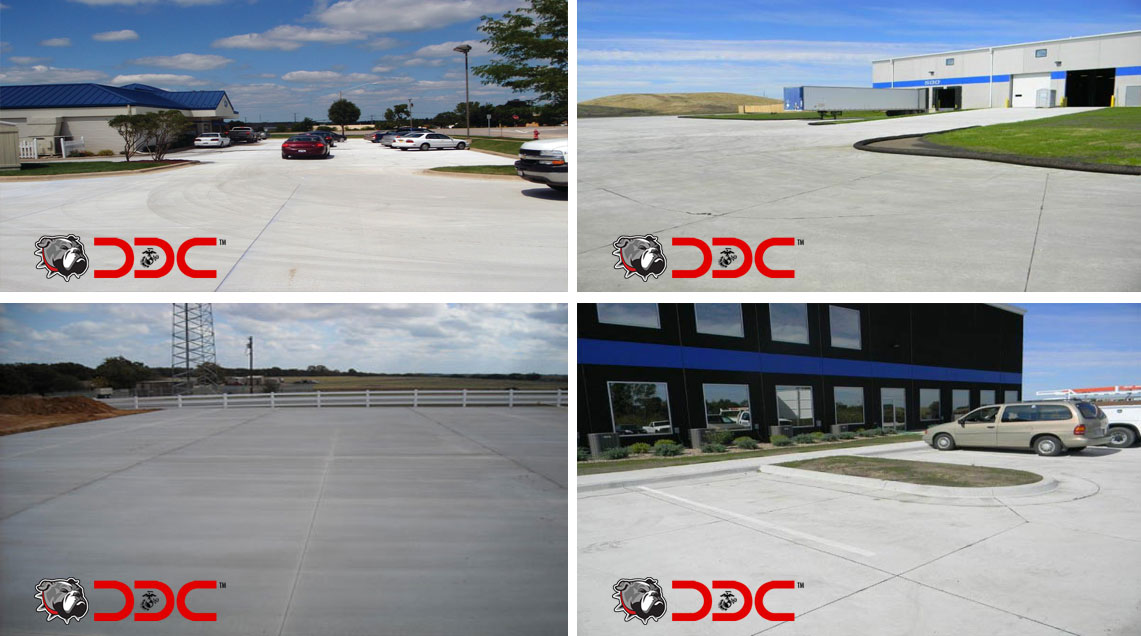 Concrete Parking Lots Fort Worth