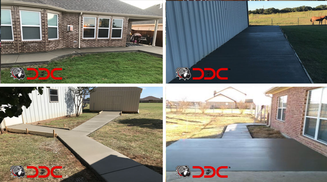 Concrete Sidewalks Fort Worth